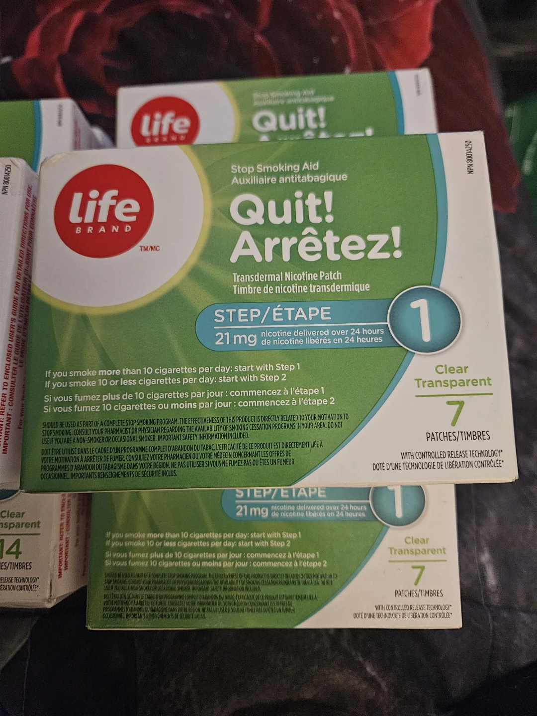 Life Brand Quit! Step 1 7 patches / 14 patches - photo 2