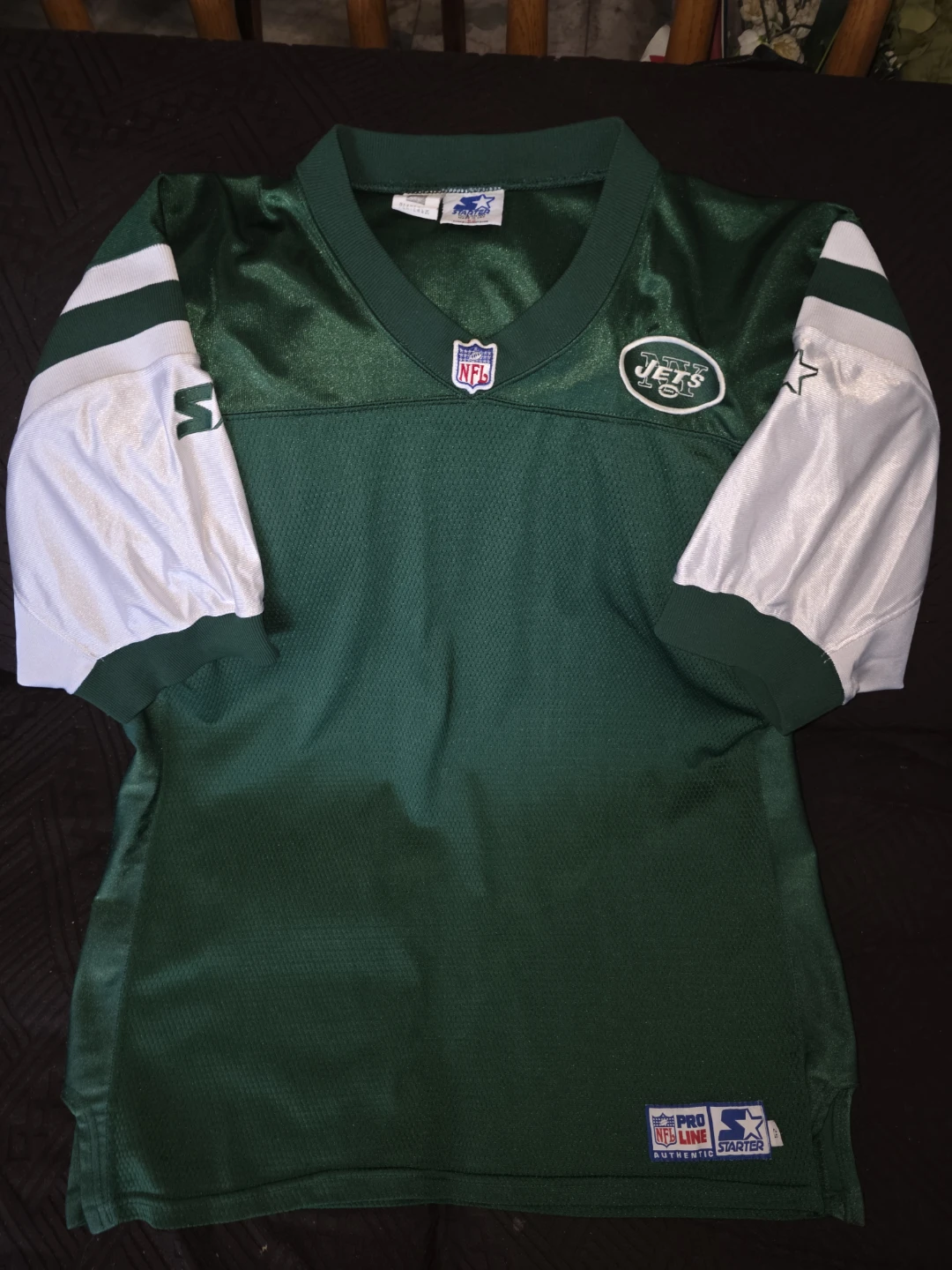 1995 Starter New York Jets NFL Pro Line Jersey Size 52 - photo 5