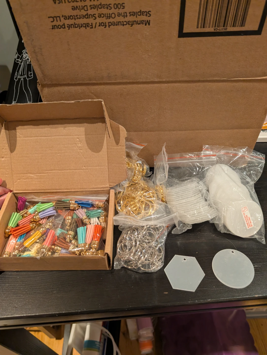 Keychain Making Craft Supplies Kit