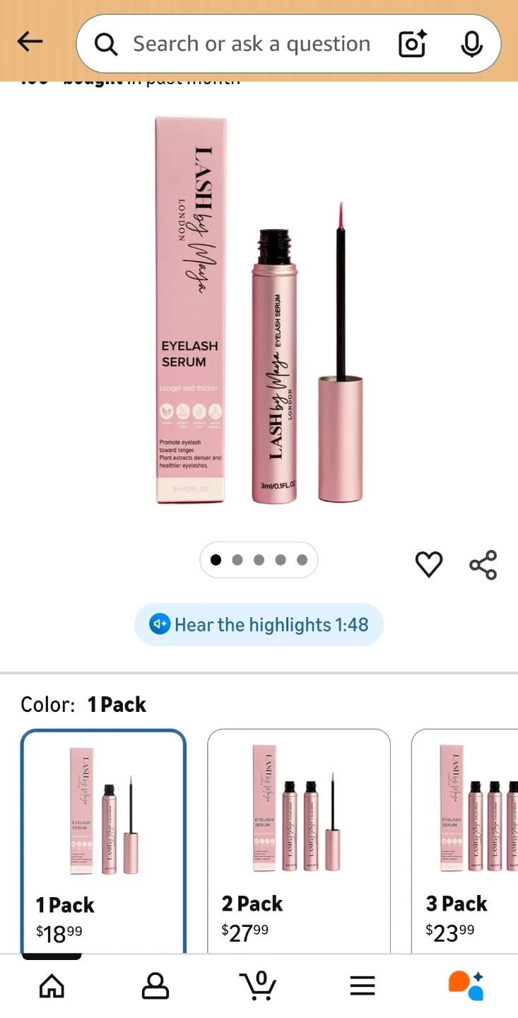 LASH by Maya Eyelash Growth Serum - photo 2