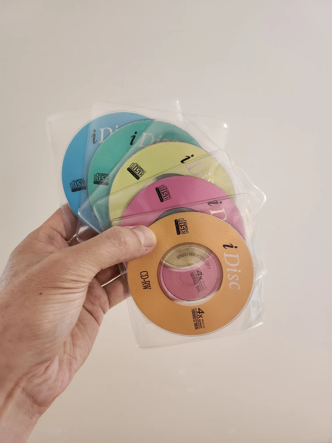 iDisc mini CD-RWs (4x Speed, 188MB) 🏆