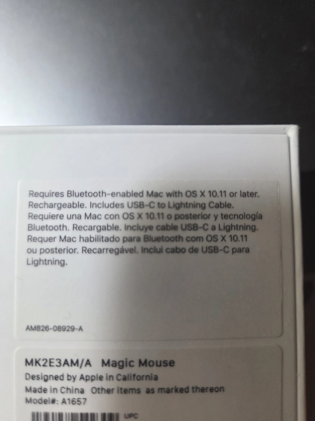 Apple Magic Mouse - photo 2