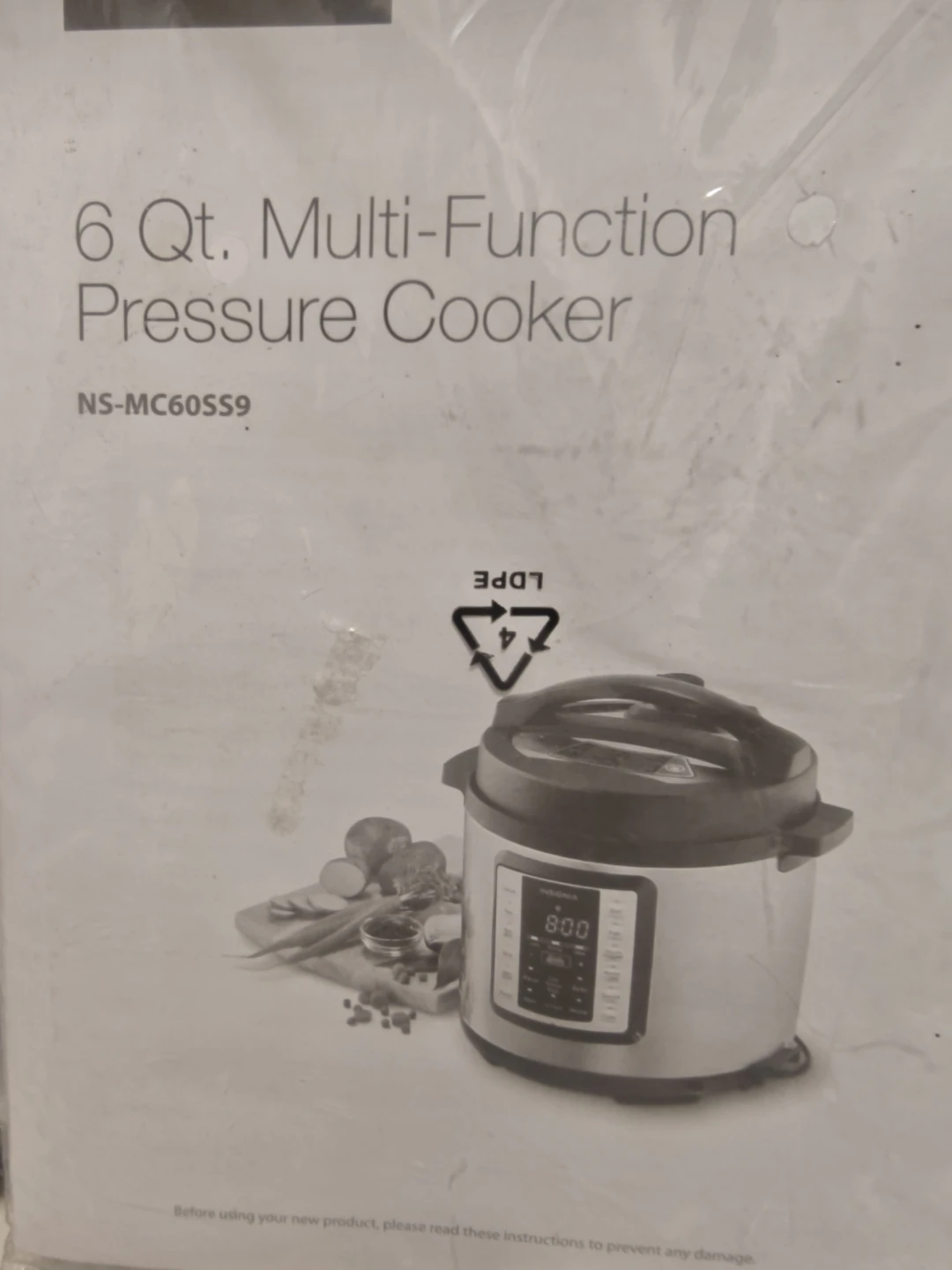 Insignia 6 Qt. Multi-Function Pressure Cooker🥕