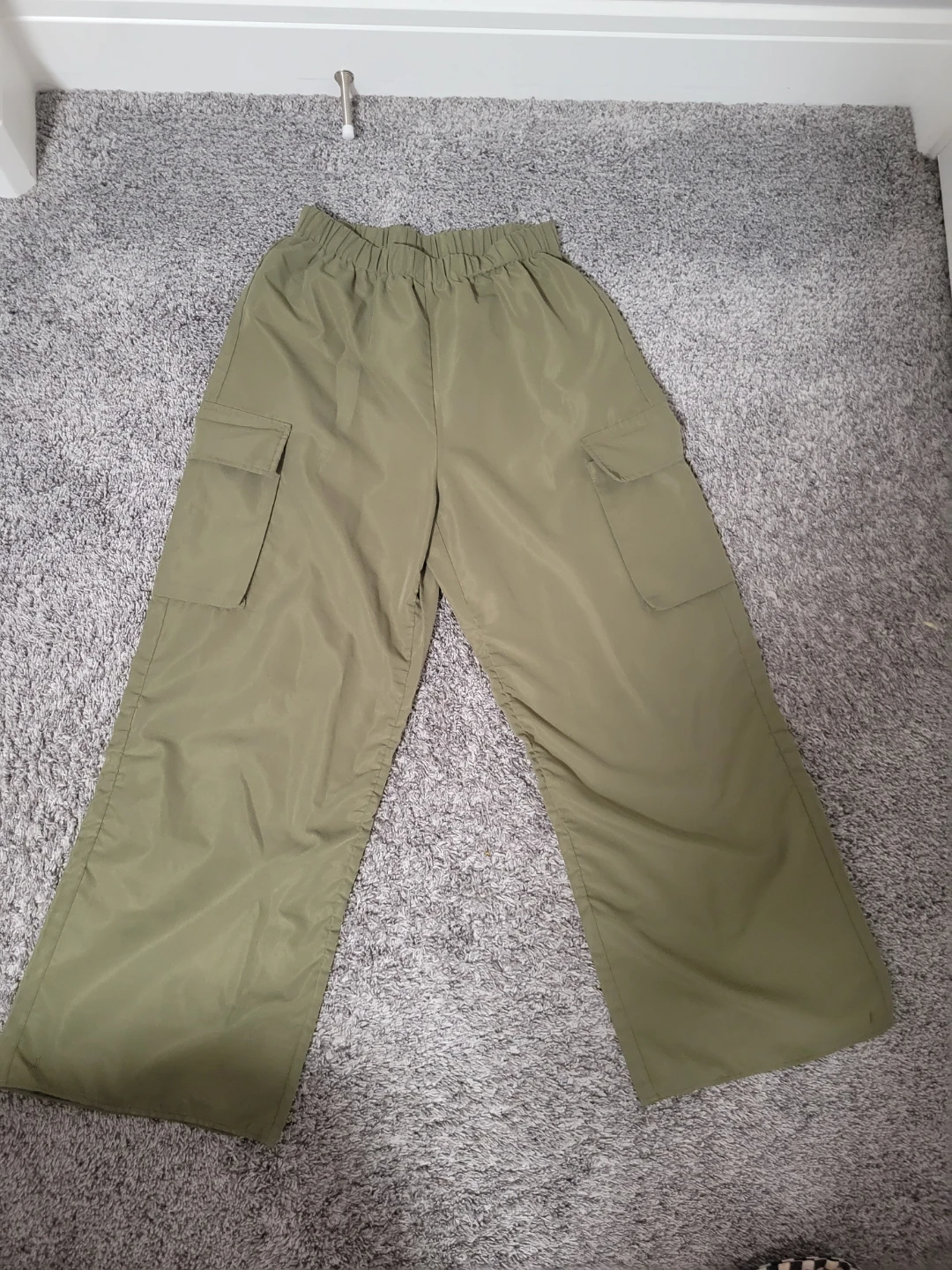 Olive Green Cargo Pants