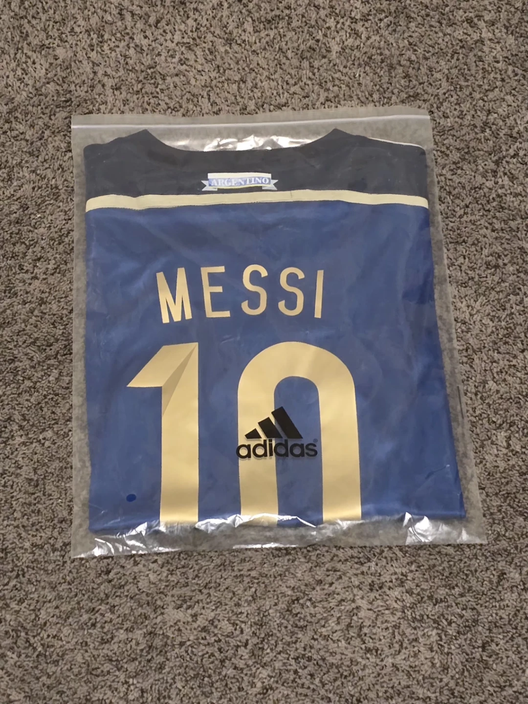 Adidas Argentina Messi 10 Soccer Jersey - photo 3