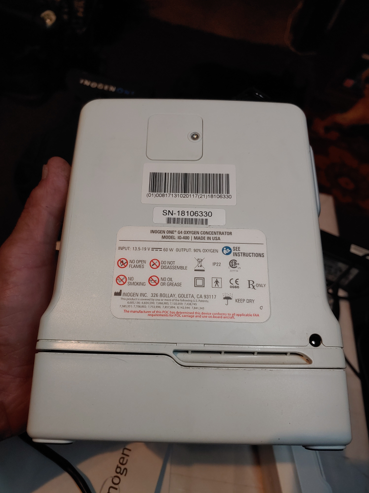  Inogen One G4 Portable Oxygen Concentrator - photo 5