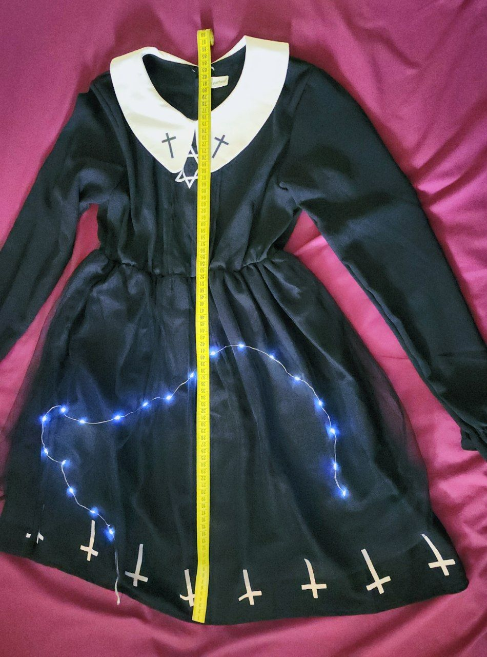 Gothic Lolita Dress. Size S - photo 5