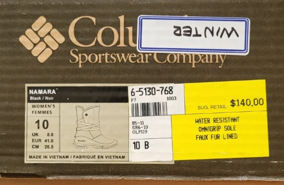 🤎 New in box Columbia Namara Women's Winter Boots - Size 10 - photo 5