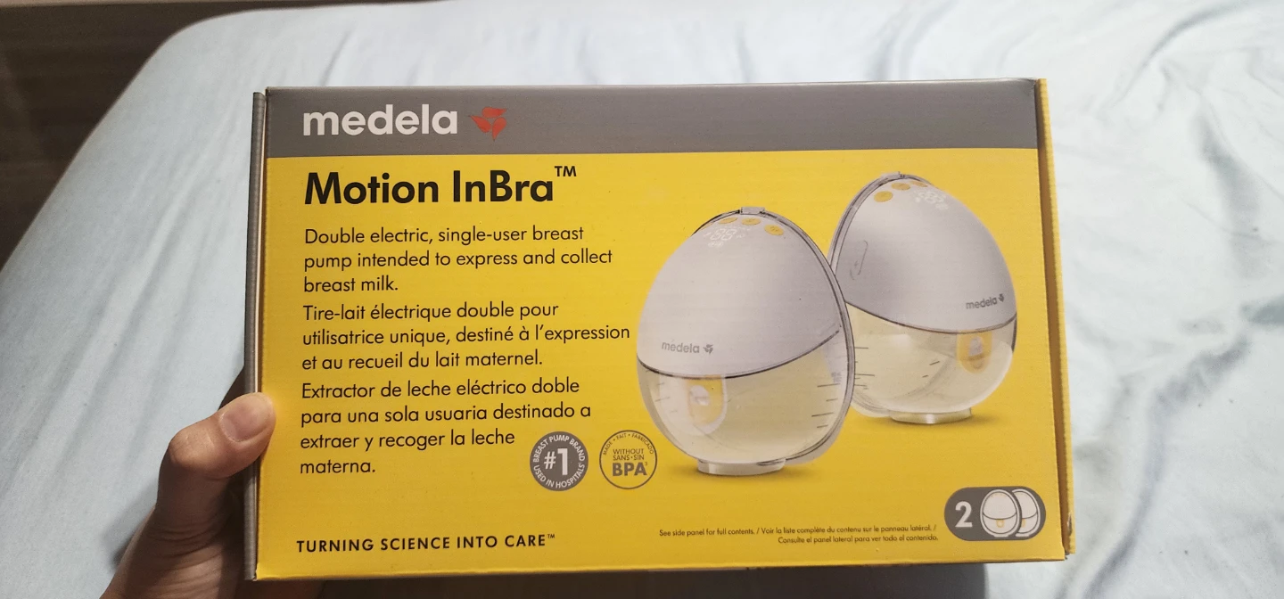 Medela Motion InBra Double Electric Wearable Breast Pump