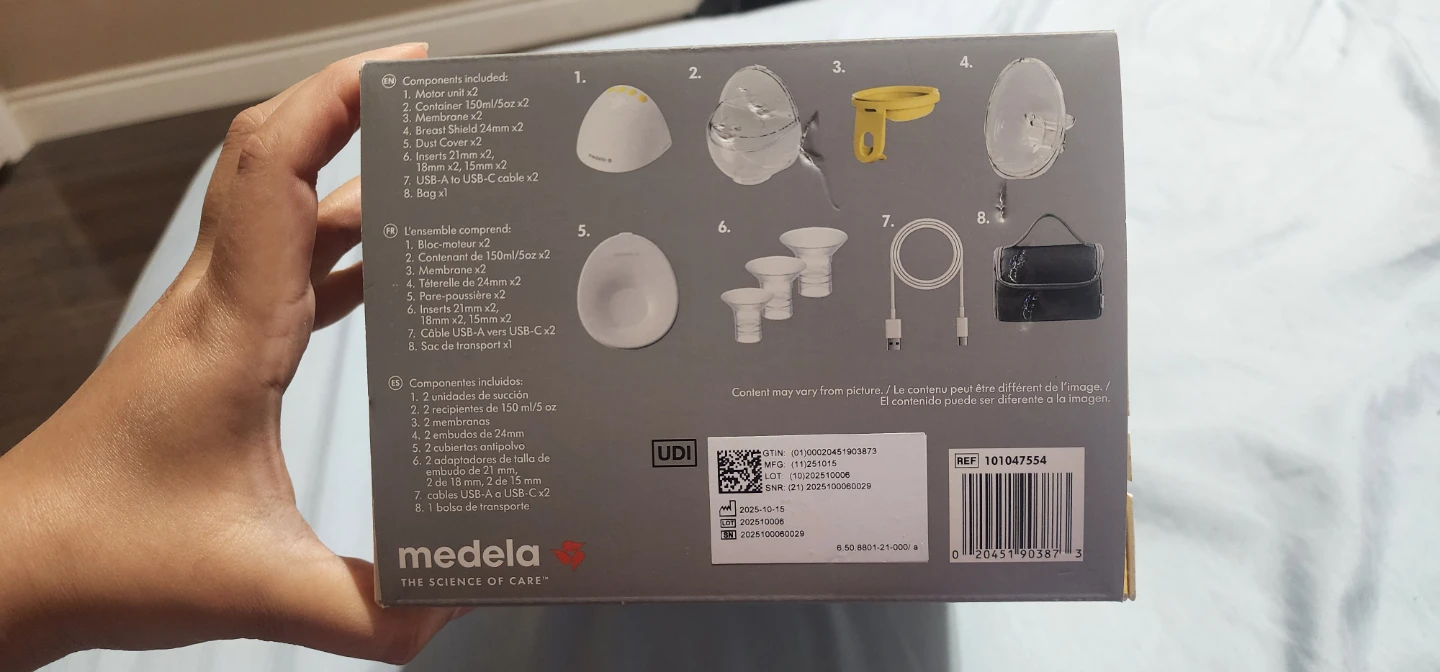 Medela Motion InBra Double Electric Wearable Breast Pump - photo 2