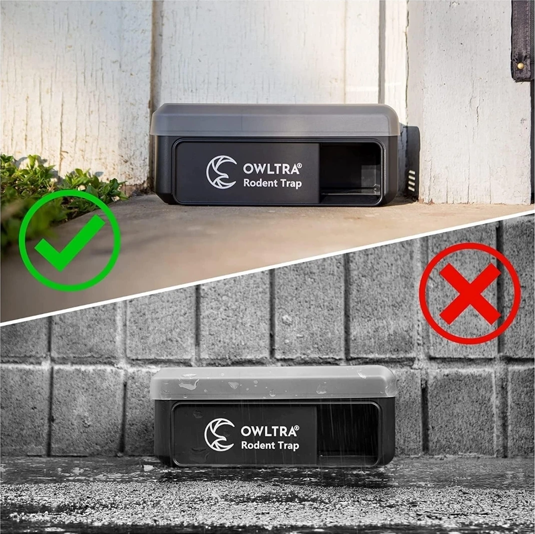 OWL TRA Rodent Trap - Indoor/Outdoor Electric Mouse & Rat Trap - photo 5