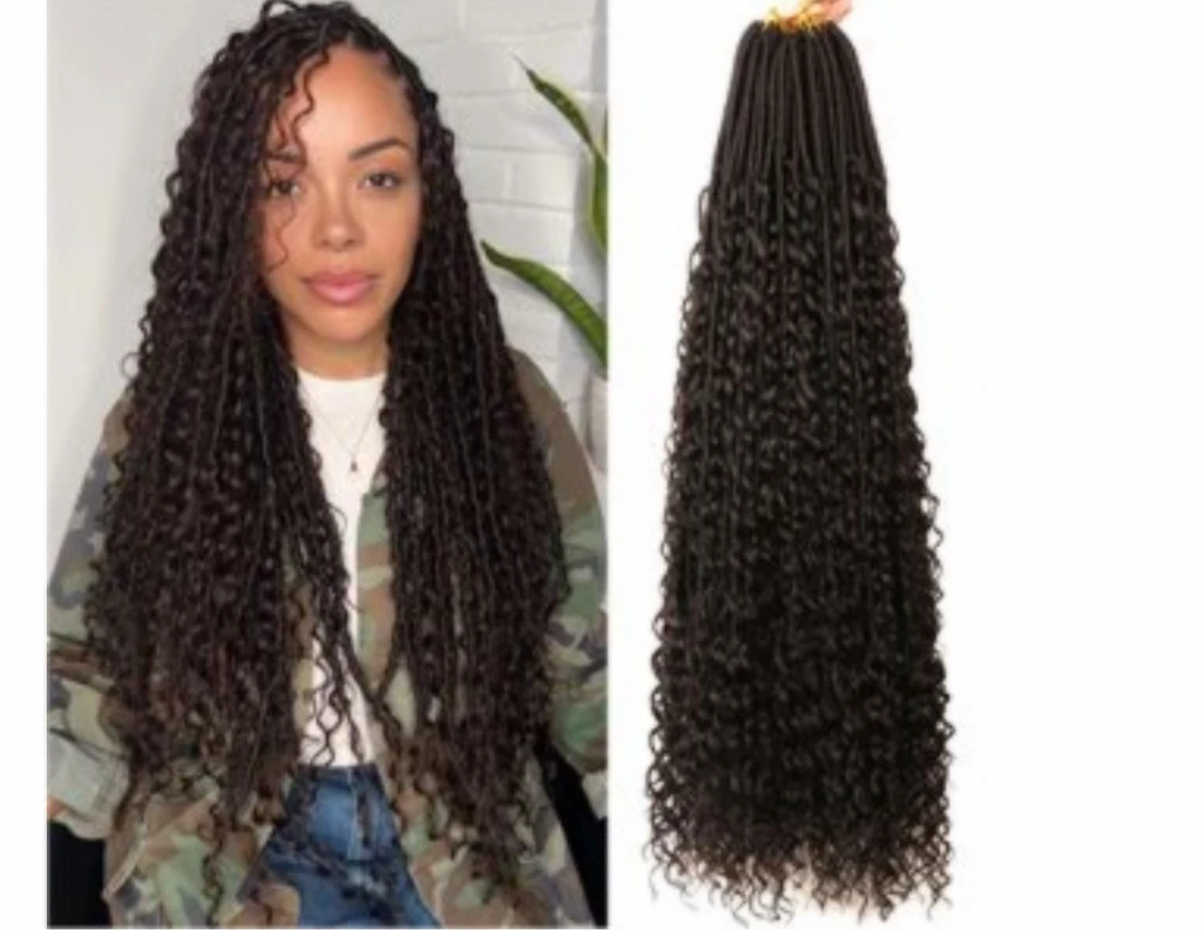 Boho Locs Crochet Hair 30 Inch