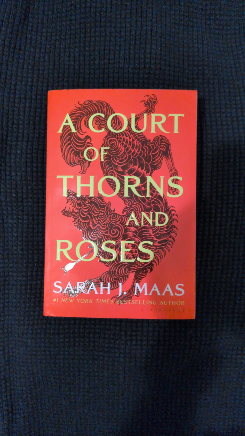 A Court of Thorns and Roses by Sarah J. Maas Paperback Book