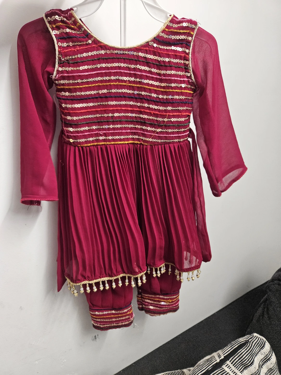 Toddlar Girls Dress and Pants Set - photo 5