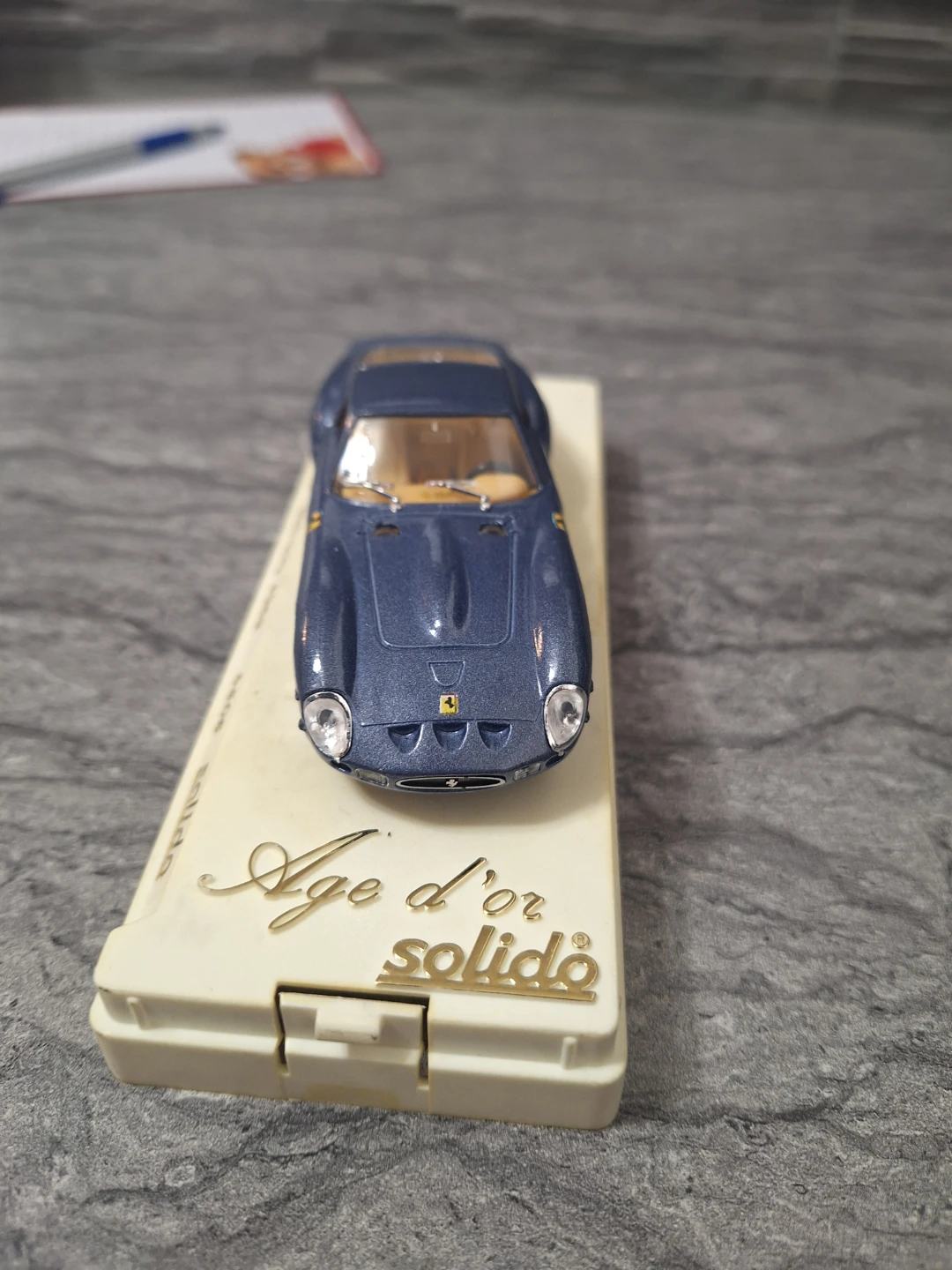 Solido 1:43 Scale Blue Ferrari 250 GTO 1963 - photo 3
