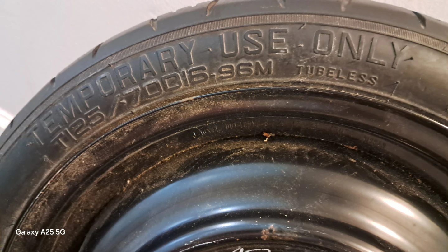 Temporary Use Spare Tire T125/70D16 96M - photo 5