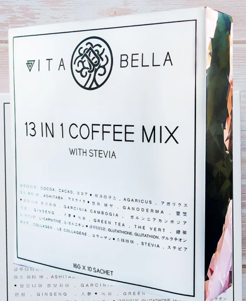 Vita Bella 13 in 1 Coffee Mix with Stevia