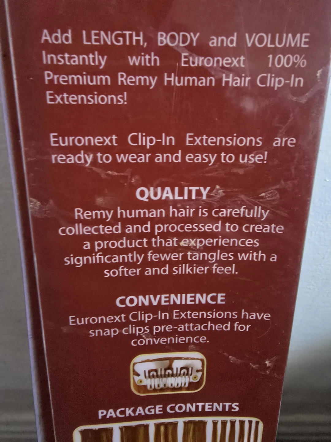 Euronext Collection 14" Clip-In Human Hair Extensions - photo 4
