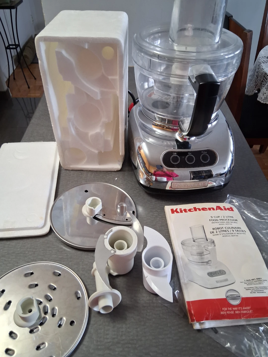 KitchenAid 9 Cup Food Processor - photo 2