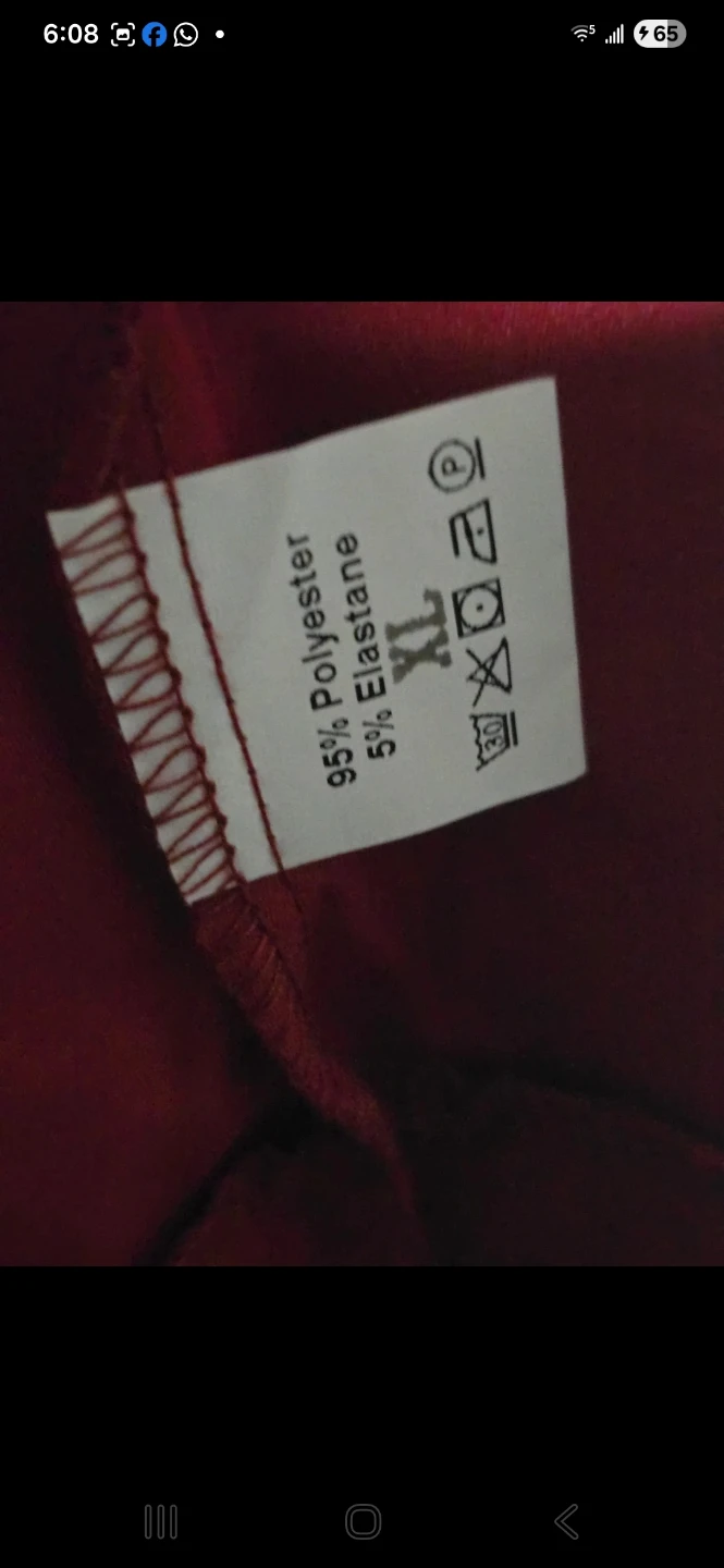 Women's Red Square Neck Puff Sleeve Dress - photo 5