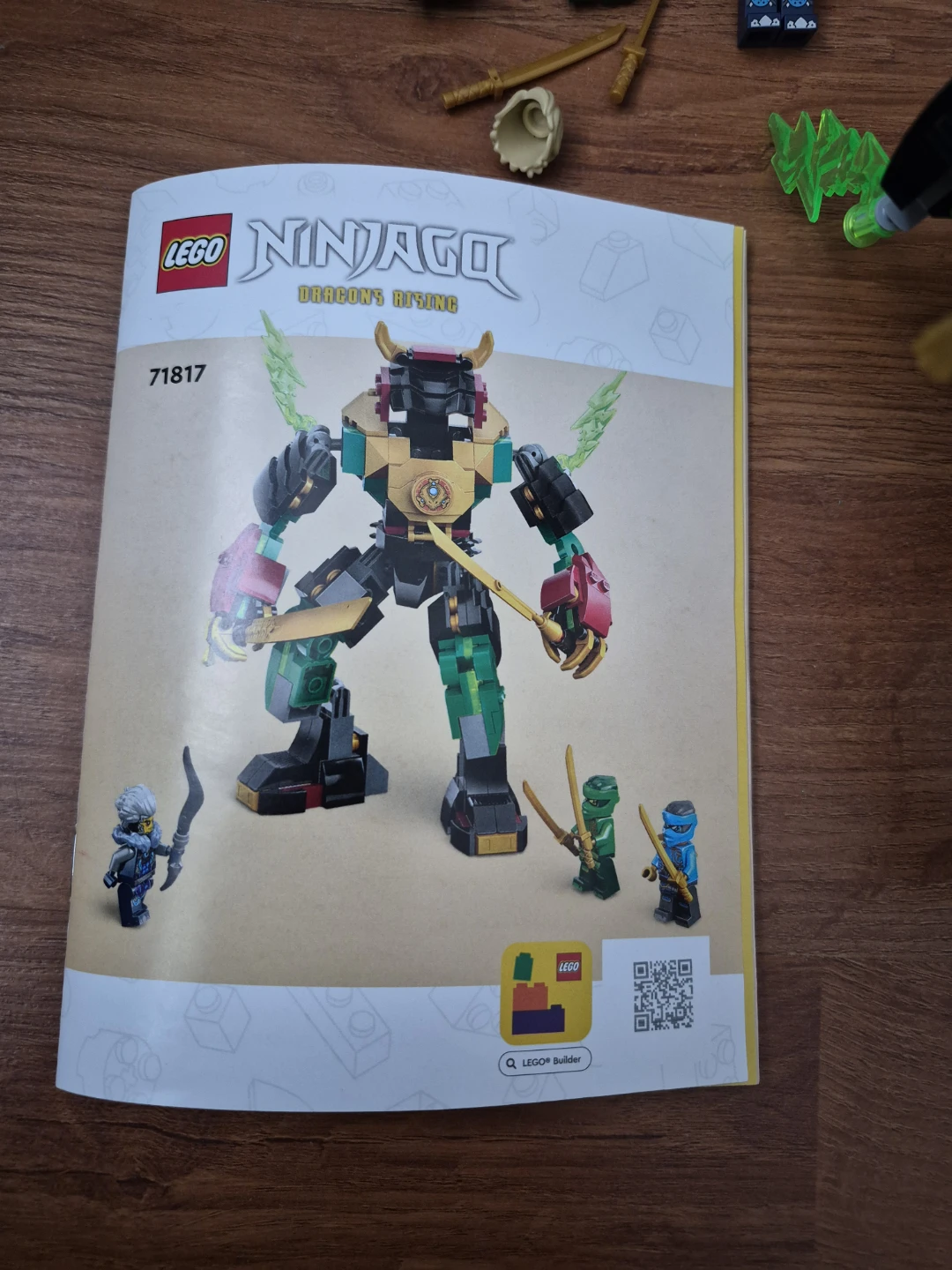 LEGO NINJAGO 71817 Lloyd's Elemental Power Mech - photo 2