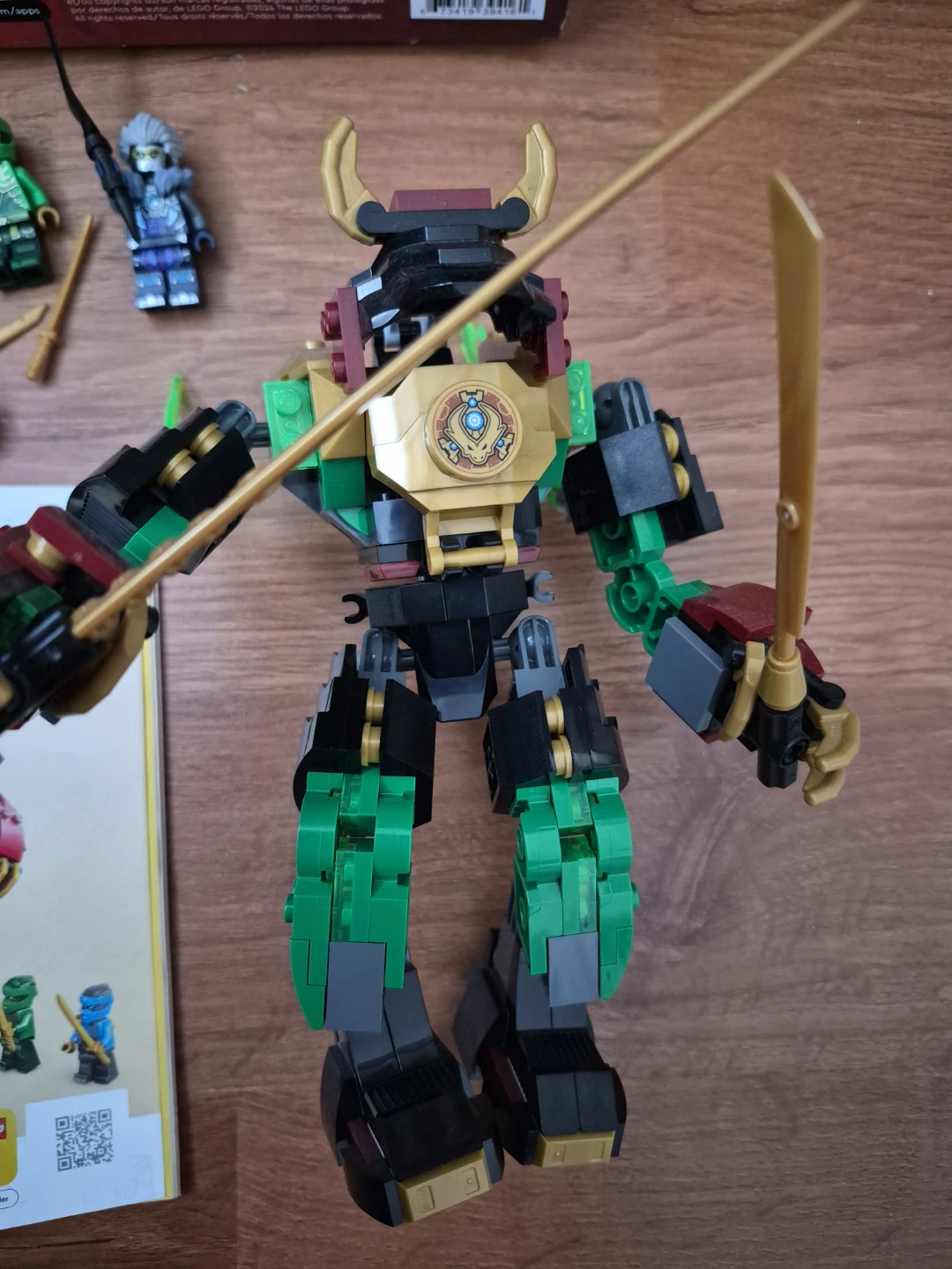 LEGO NINJAGO 71817 Lloyd's Elemental Power Mech - photo 3