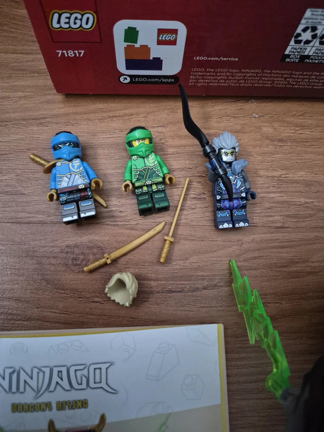 LEGO NINJAGO 71817 Lloyd's Elemental Power Mech - photo 4