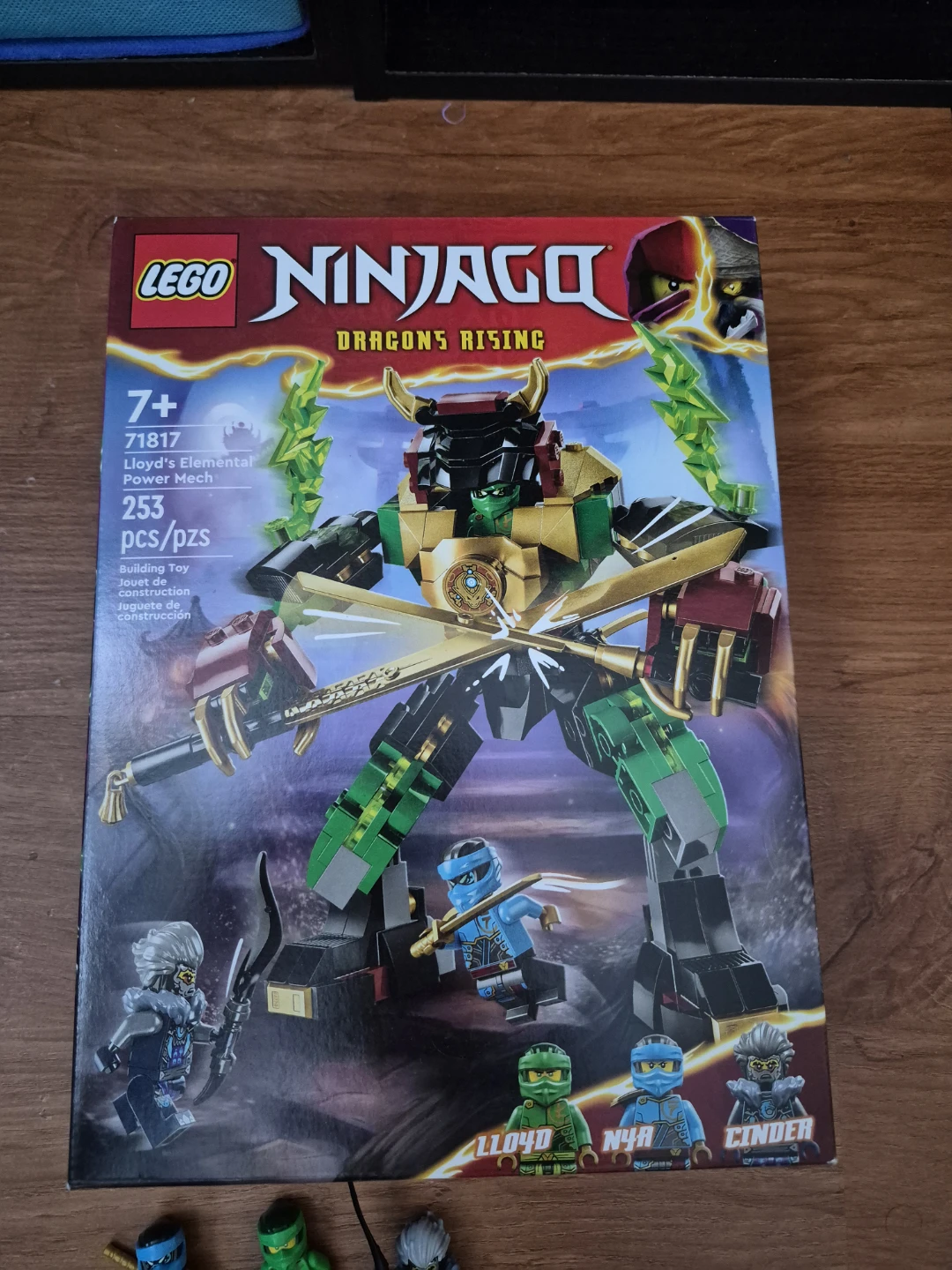 LEGO NINJAGO 71817 Lloyd's Elemental Power Mech - photo 5