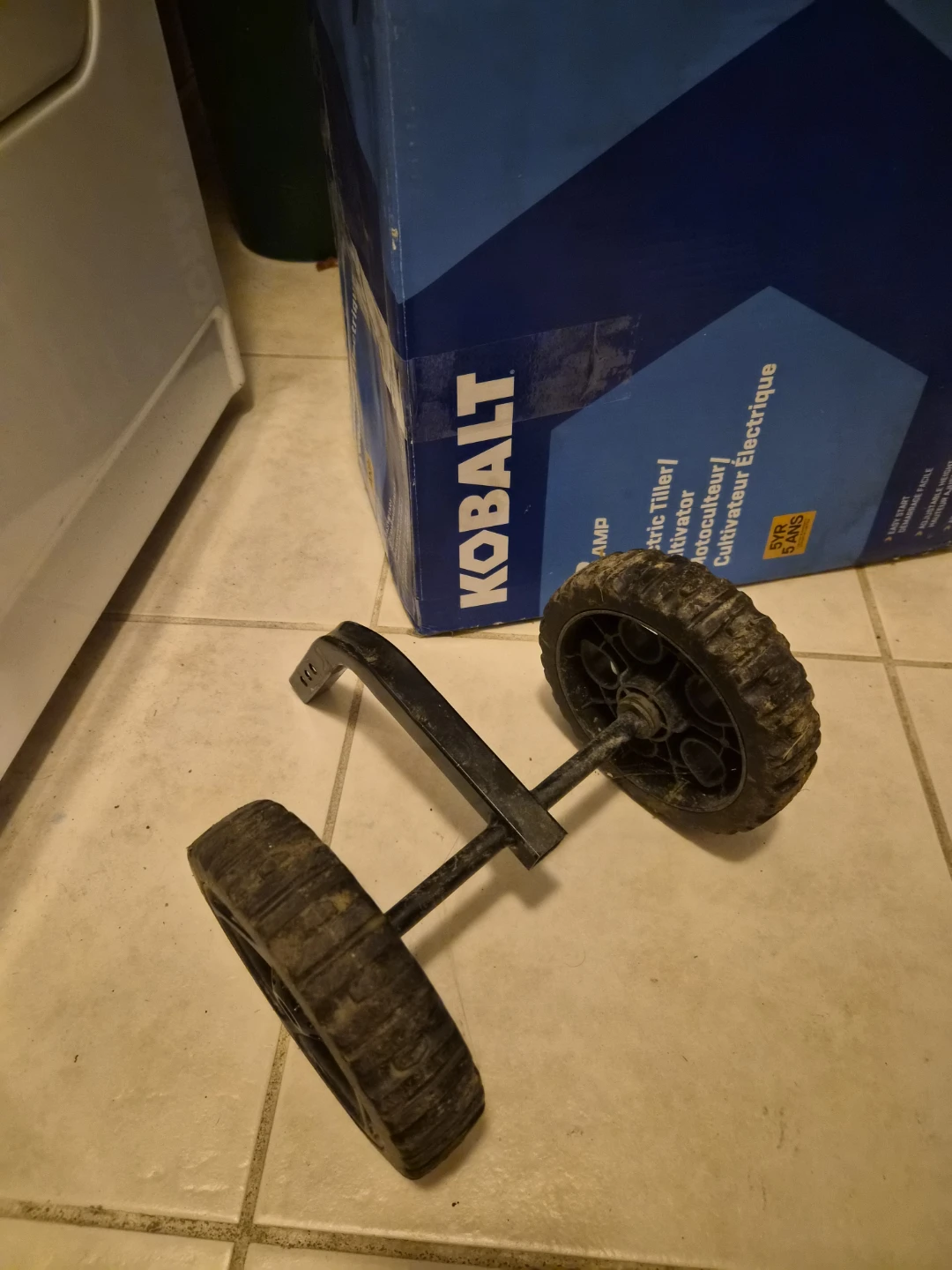Kobalt Electric Tiller Cultivator 8 Amp - photo 2