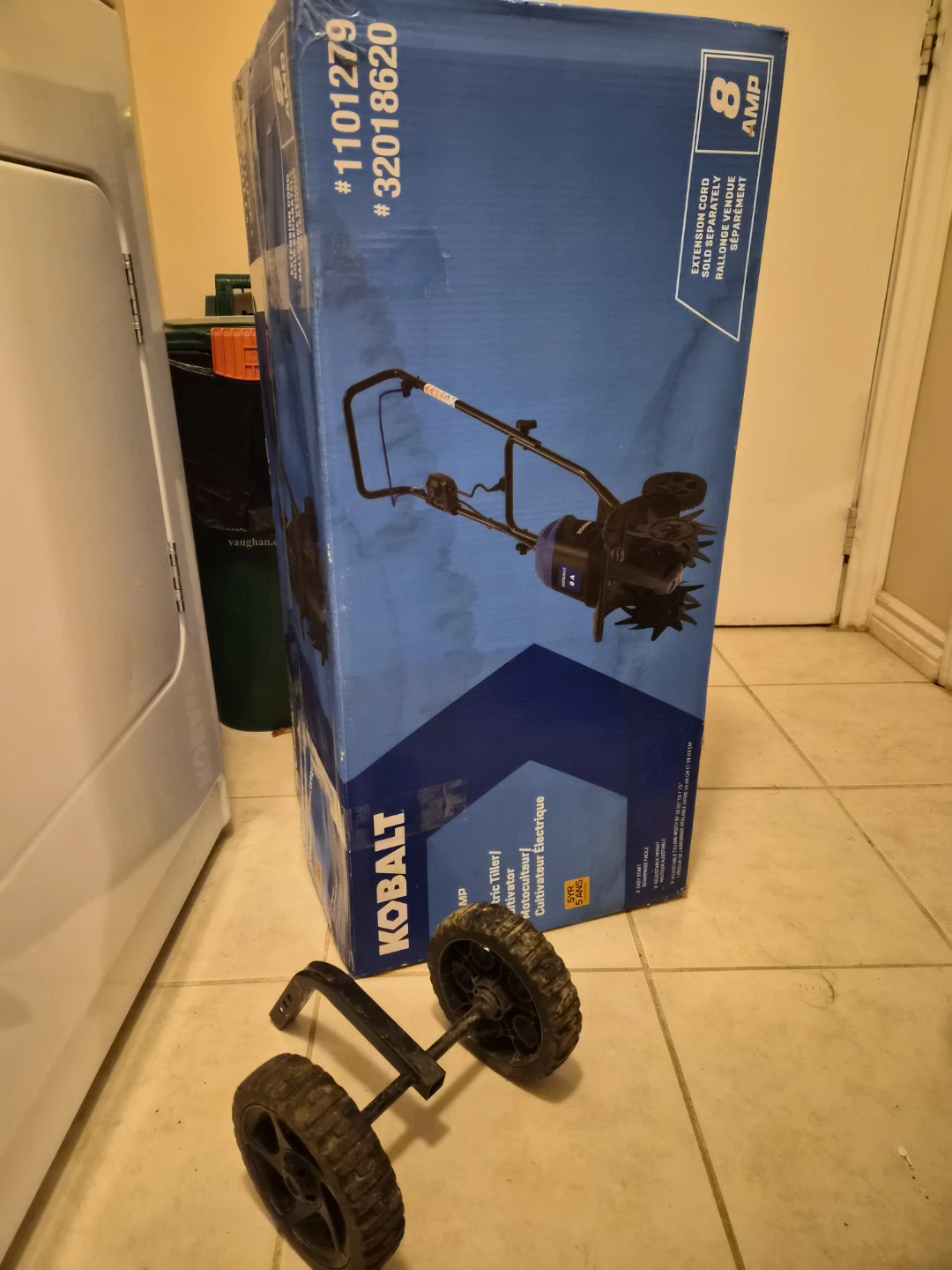 Kobalt Electric Tiller Cultivator 8 Amp - photo 3