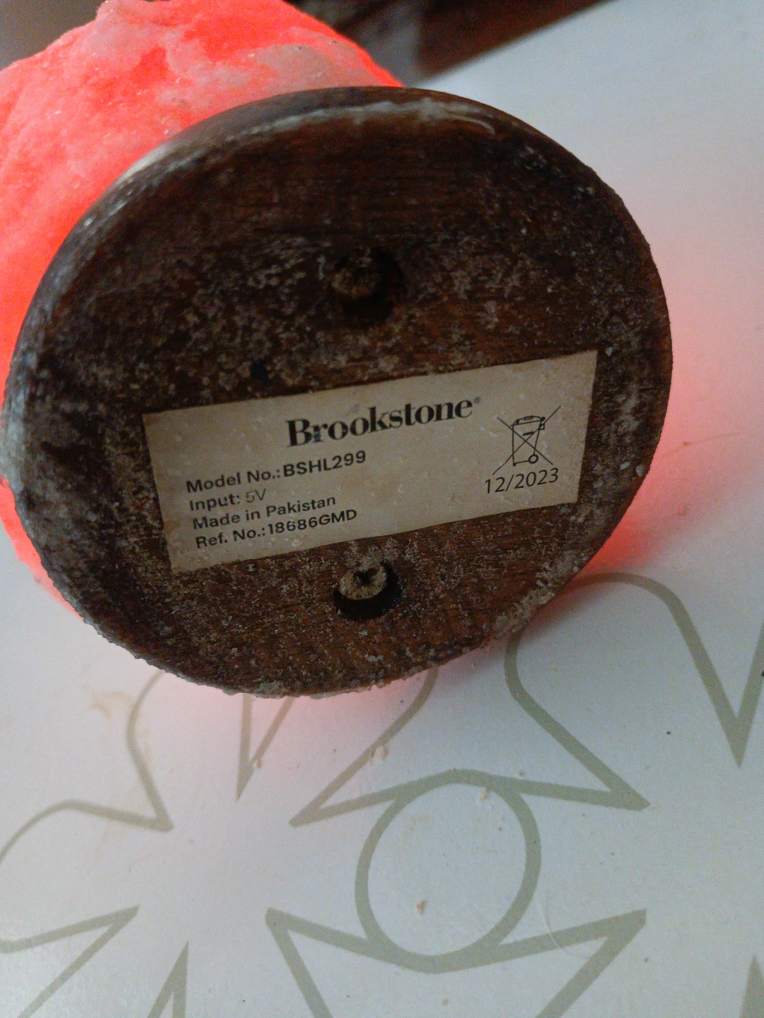 Brookstone USB Himalayan Salt Lamp - photo 3