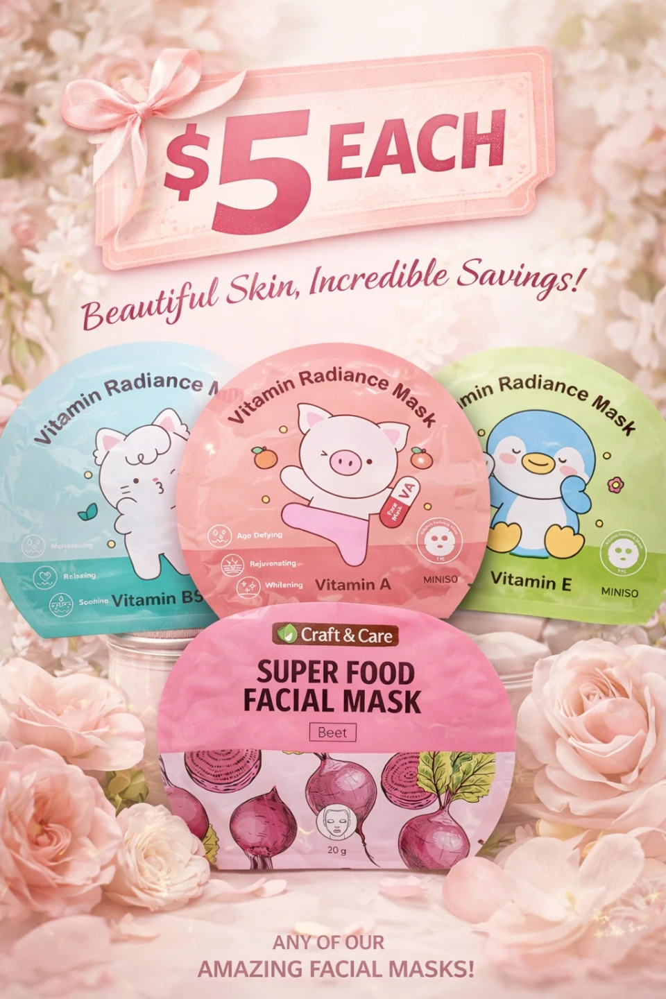 Facial sheet mask 🥰