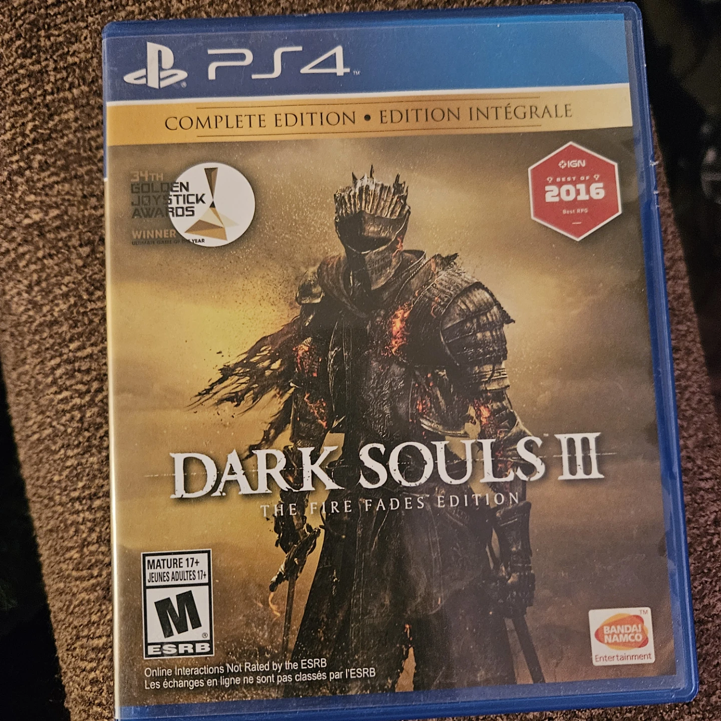 Dark Souls III: The Fire Fades Edition for PS4