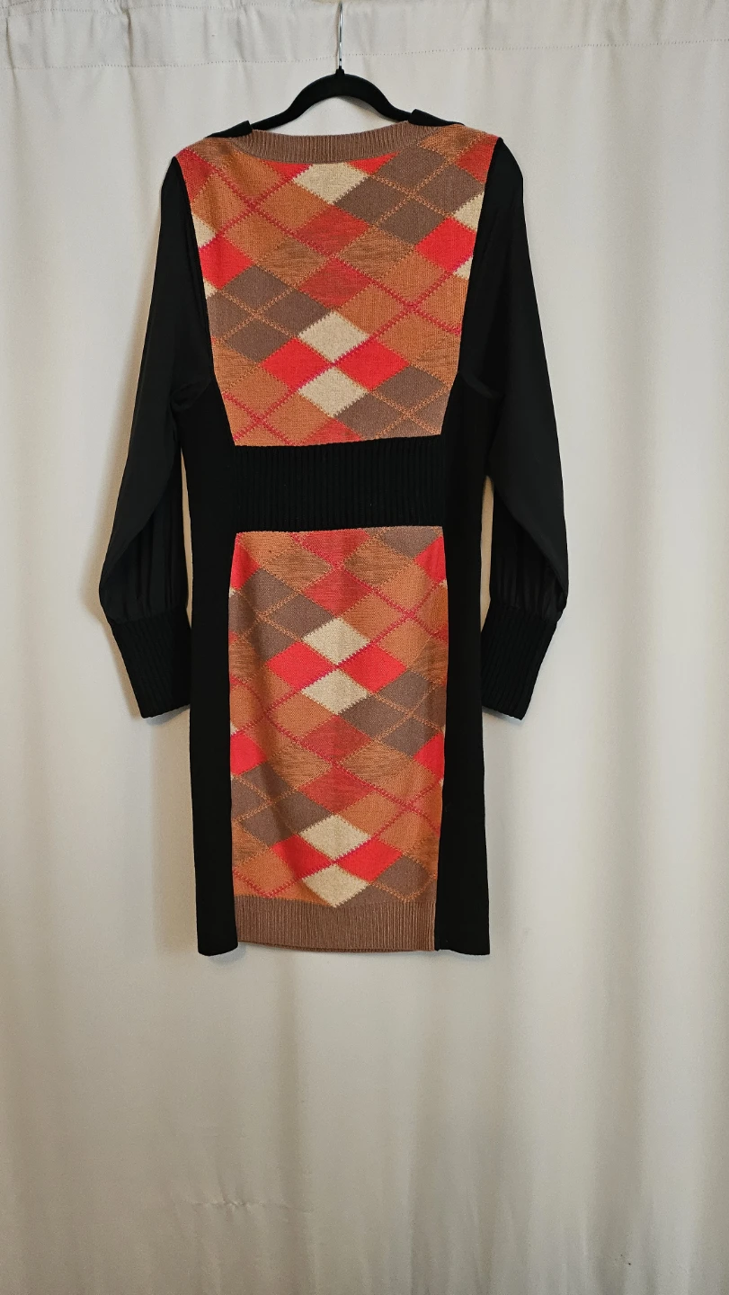 Sonia Rykiel Argyle Knit Dress - photo 2