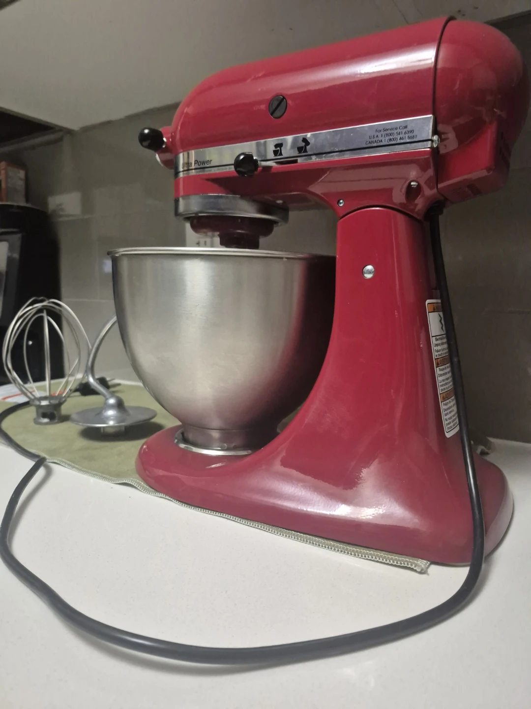 KitchenAid Ultra Power Stand Mixer - Red