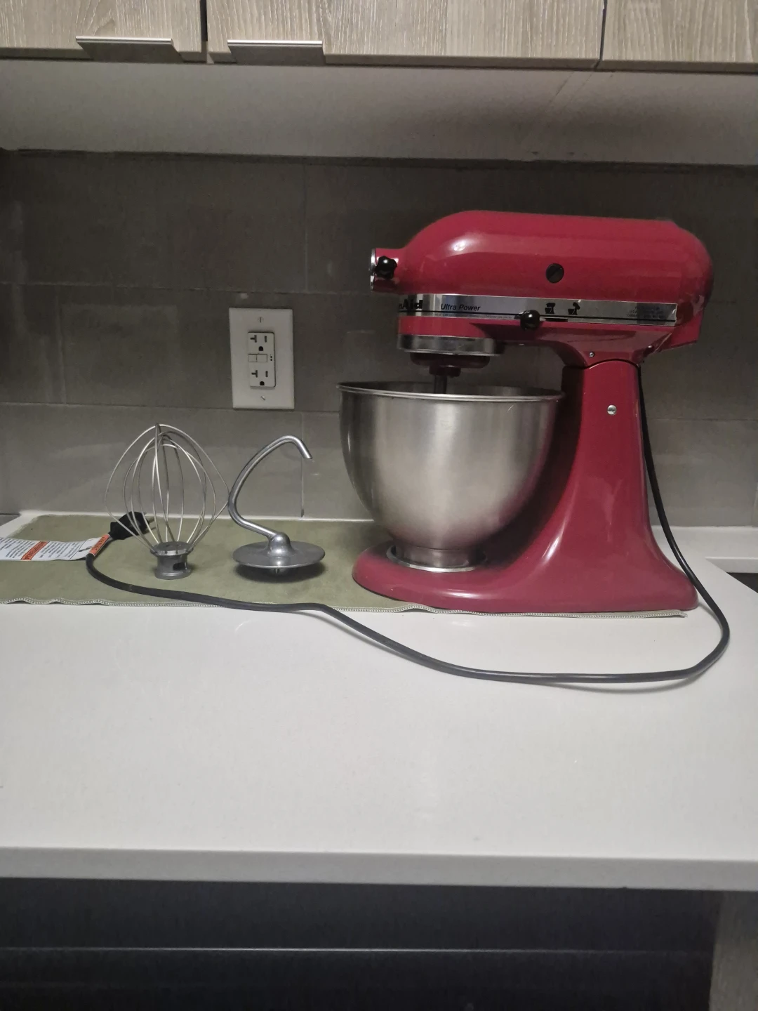 KitchenAid Ultra Power Stand Mixer - Red - photo 2