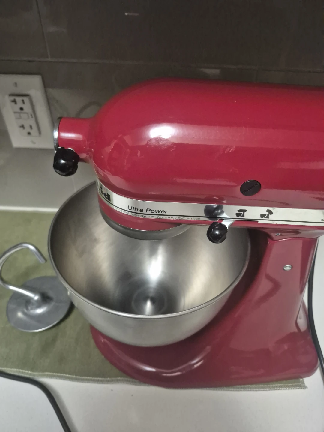 KitchenAid Ultra Power Stand Mixer - Red - photo 3