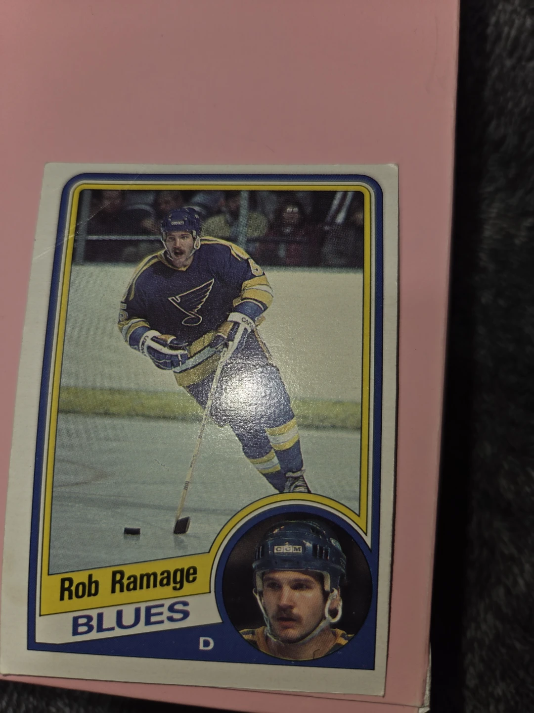 Rob Ramage 1984 O-Pee-Chee Hockey Card
