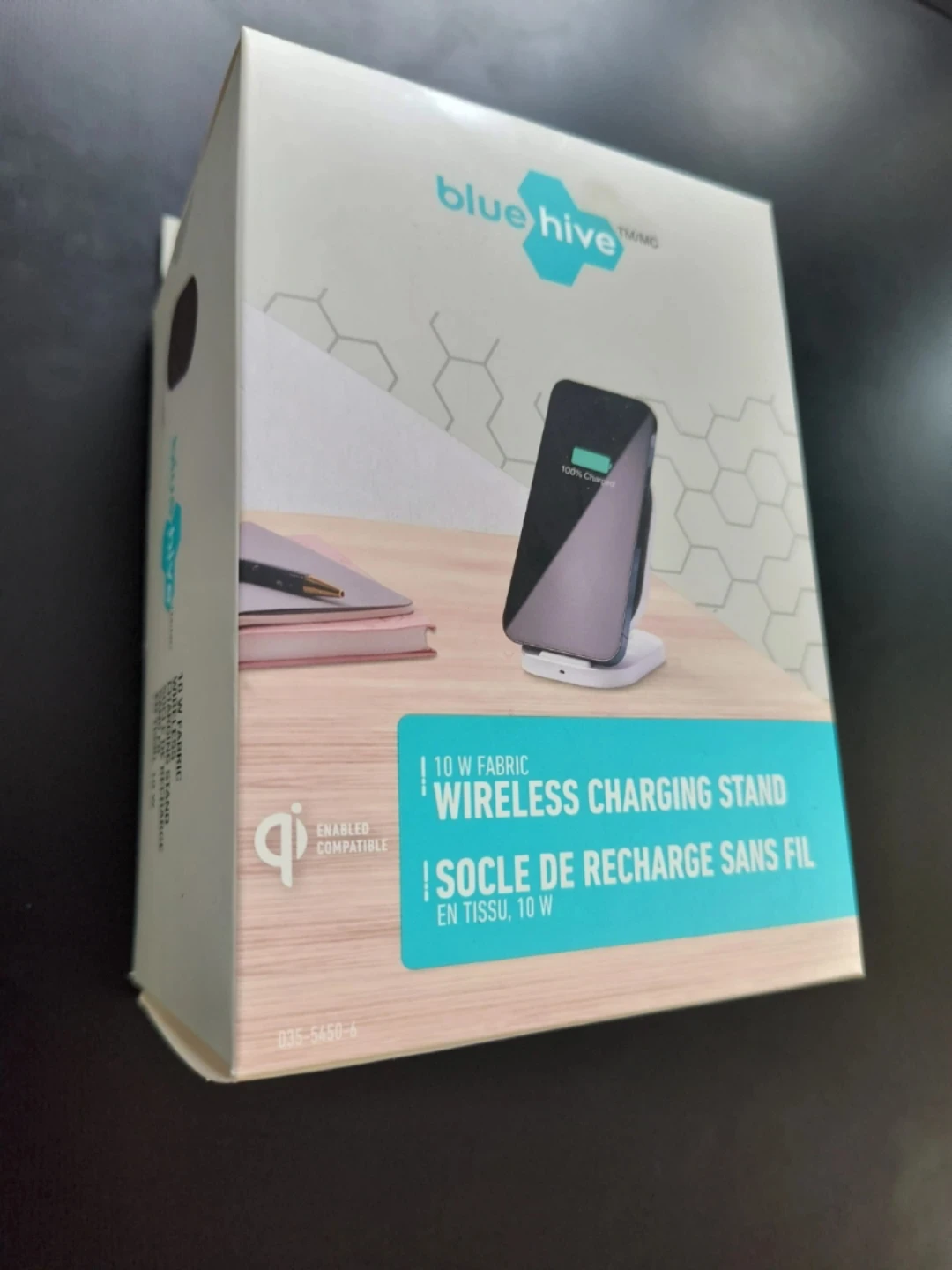 Blue Hive 10W Fabric Wireless Charging Stand