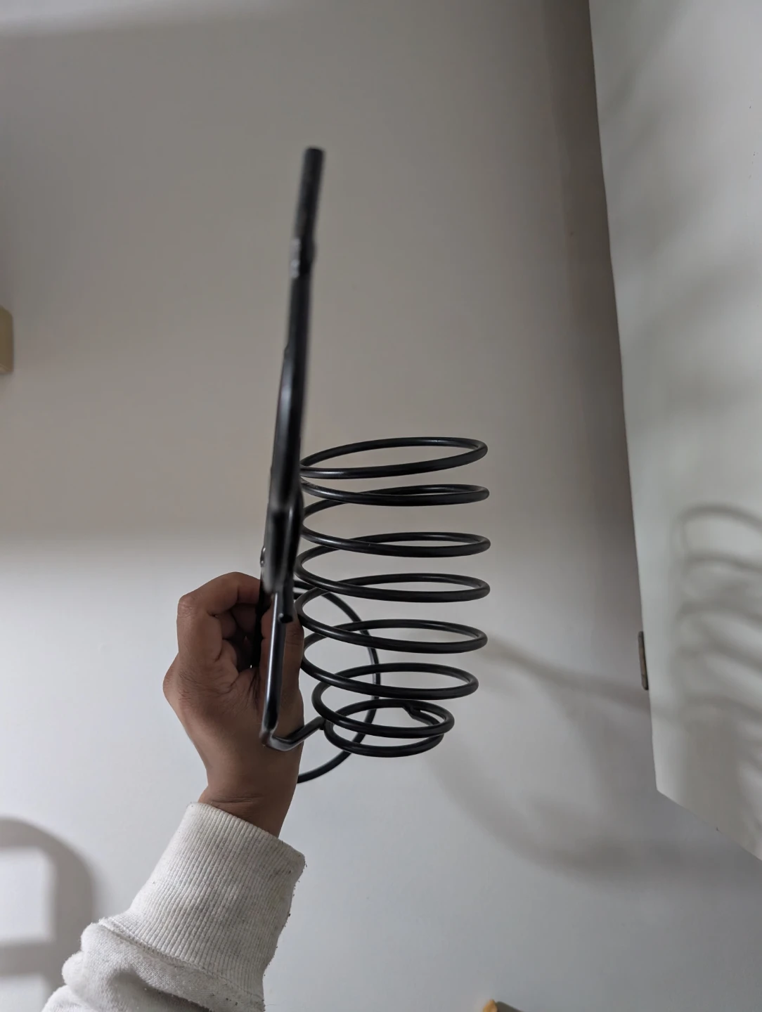 Black Metal Wire wine bottle  Holder - photo 3