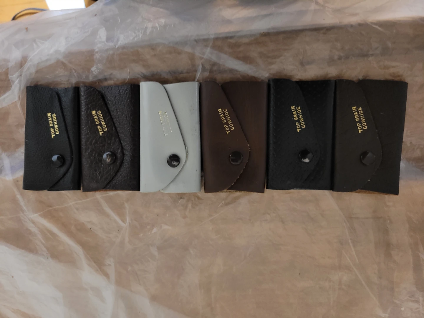 Top Grain Cowhide Key Holders (Set of 6) - photo 5