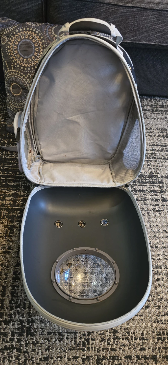 Multi-colored Pet Carrier Backpack - photo 4