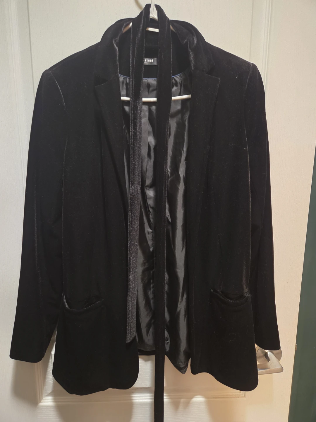 Black Velvet Blazer