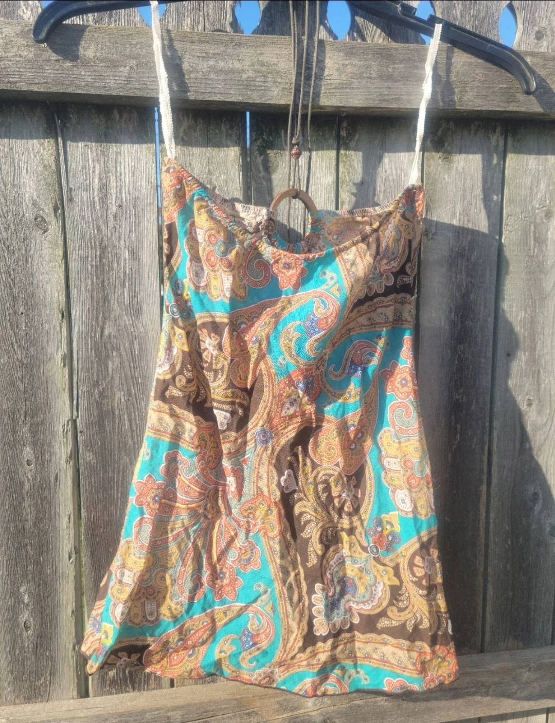 Piace Paisley Print Halter Top - photo 3
