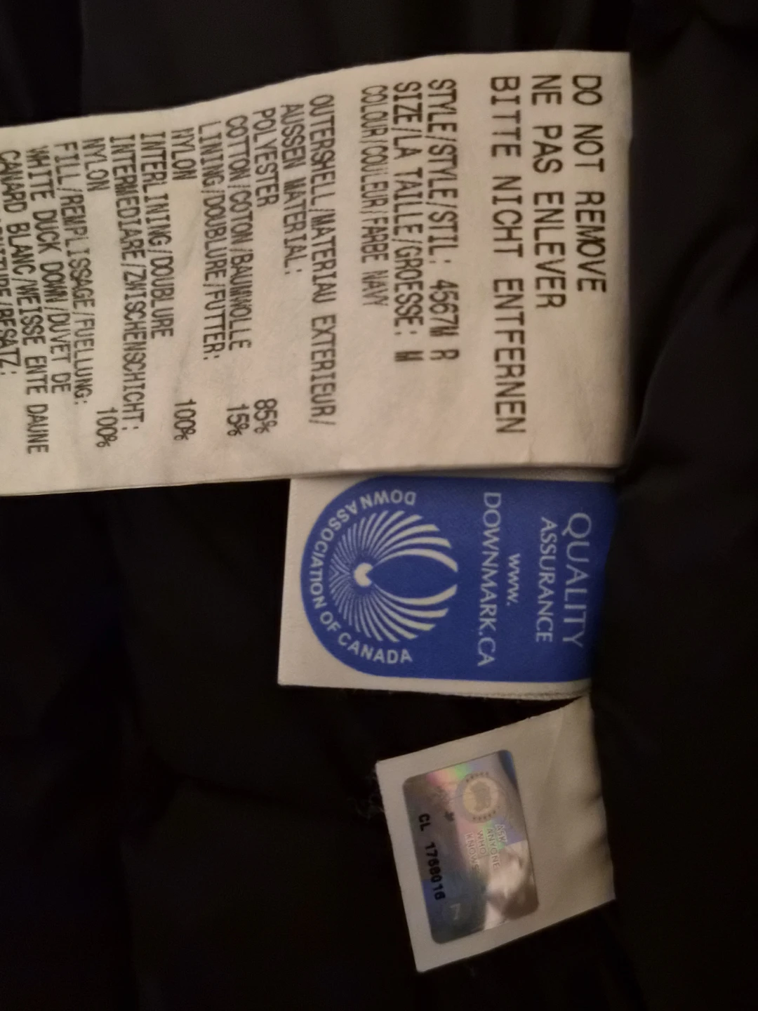 Canada Goose Expedition parka - Atlantic navy - Size M - photo 4