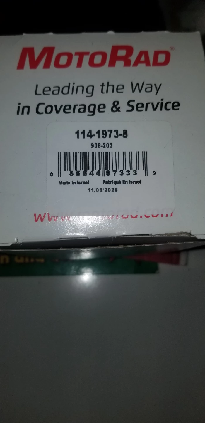 MotoRad Thermostat 114-1973-8 - photo 2