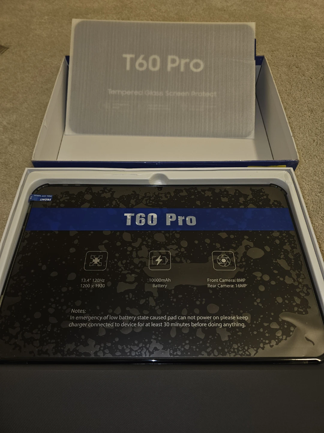 T60 Pro Tablet with Keyboard, Mouse, and Stylus