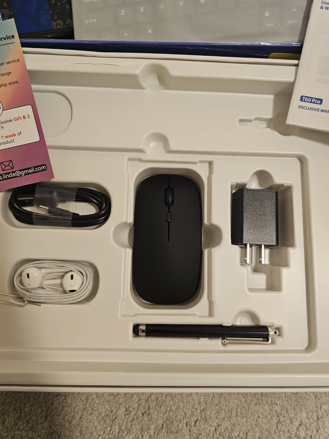 T60 Pro Tablet with Keyboard, Mouse, and Stylus - photo 5
