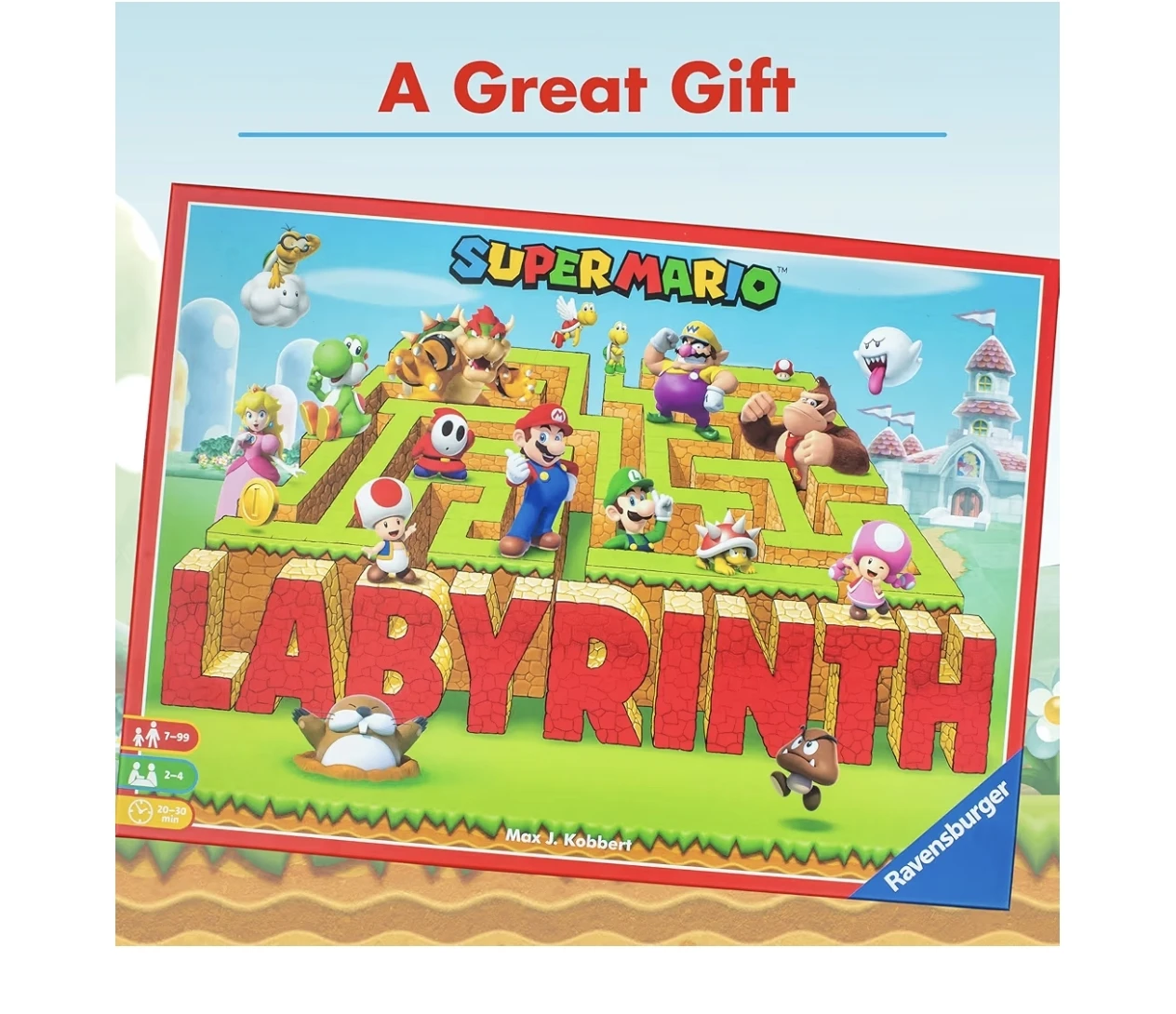 Super Mario Labyrinth Board Game - photo 4