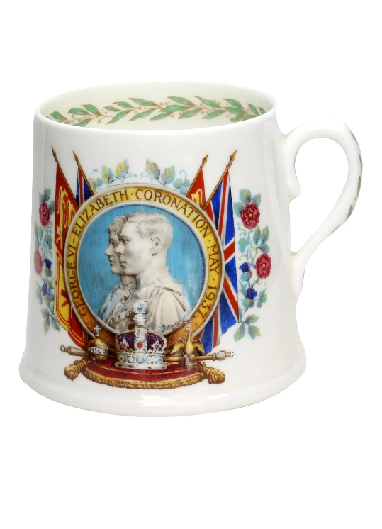 Royal Doulton King George VI Coronation Porcelain Mug